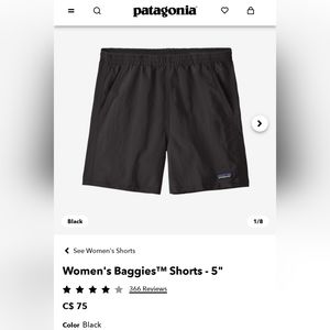 Patagonia Women's Baggies™ Shorts 5"